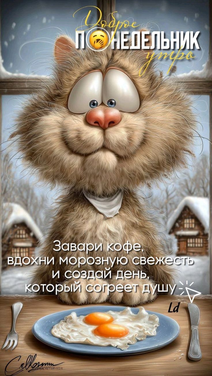 Доброе понедельник утро
Завари кофе, вдохни морозную свежесть и создай день, который согреет душу