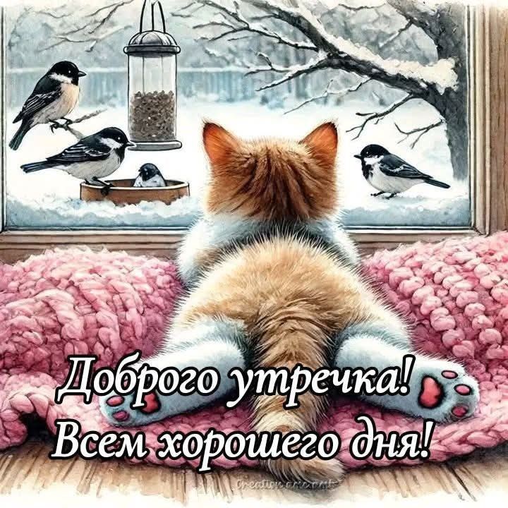 Доброе утречка! Всем хорошего дня!