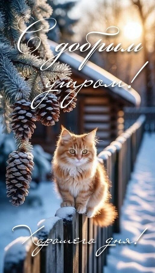 Доброе утро! Хорошего дня!