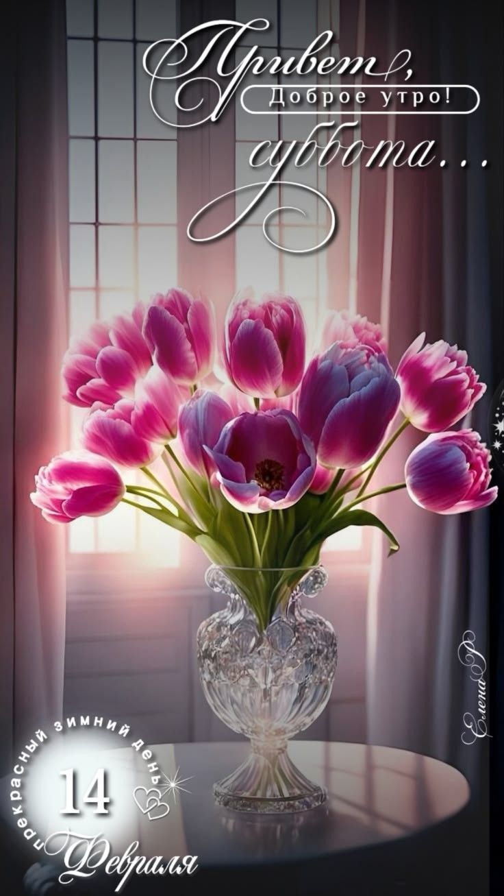 Привет, доброе утро! суббота...