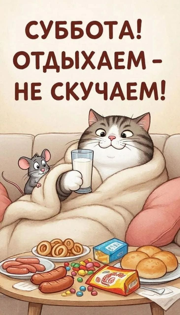 СУББОТА! ОТДЫХАЕМ - НЕ СКУЧАЕМ!