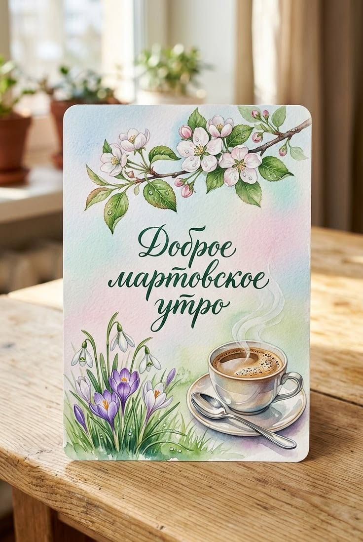 Доброе мартовское утро