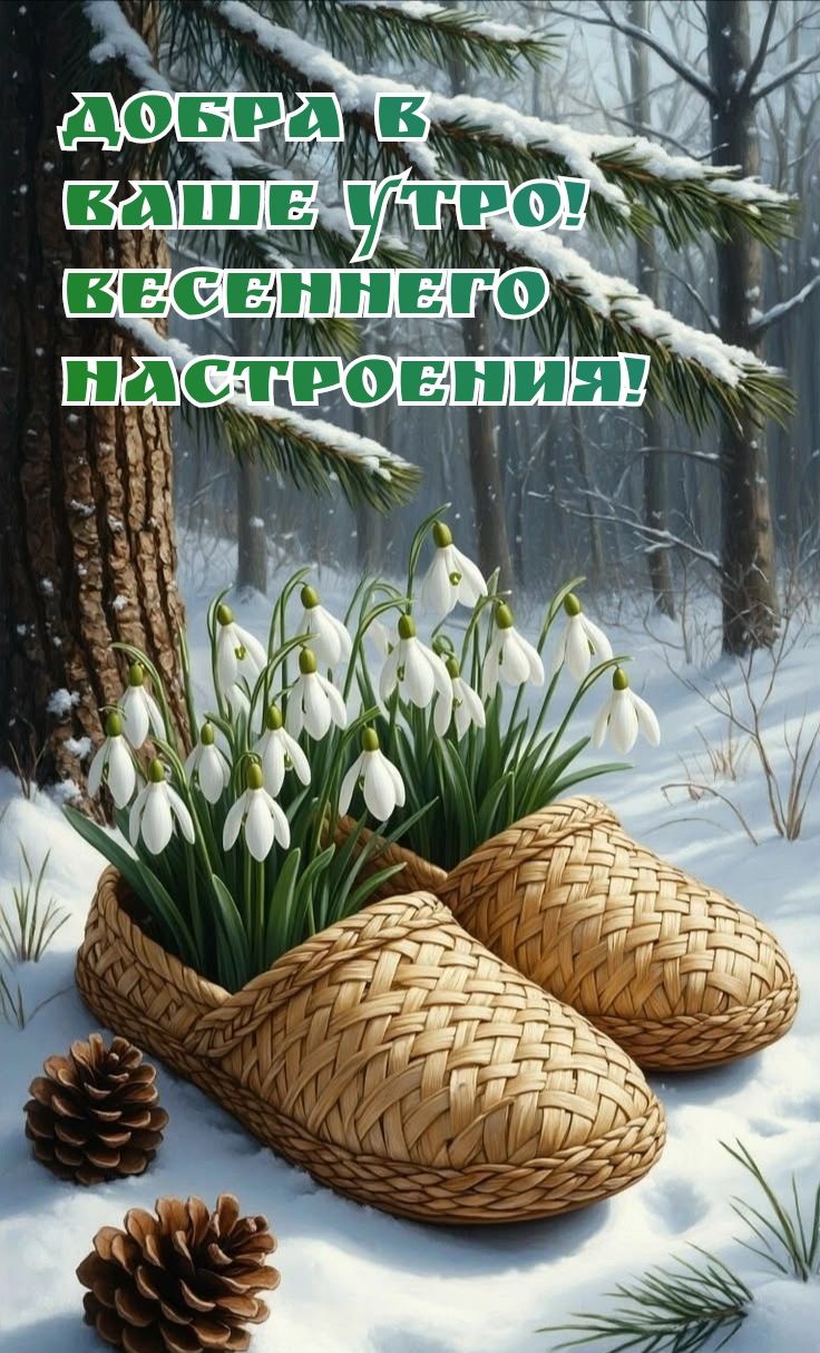 ДОБРА К ВАШЕ УТРО! ВЕСЕННЕГО НАСТРОЕНИЯ!
