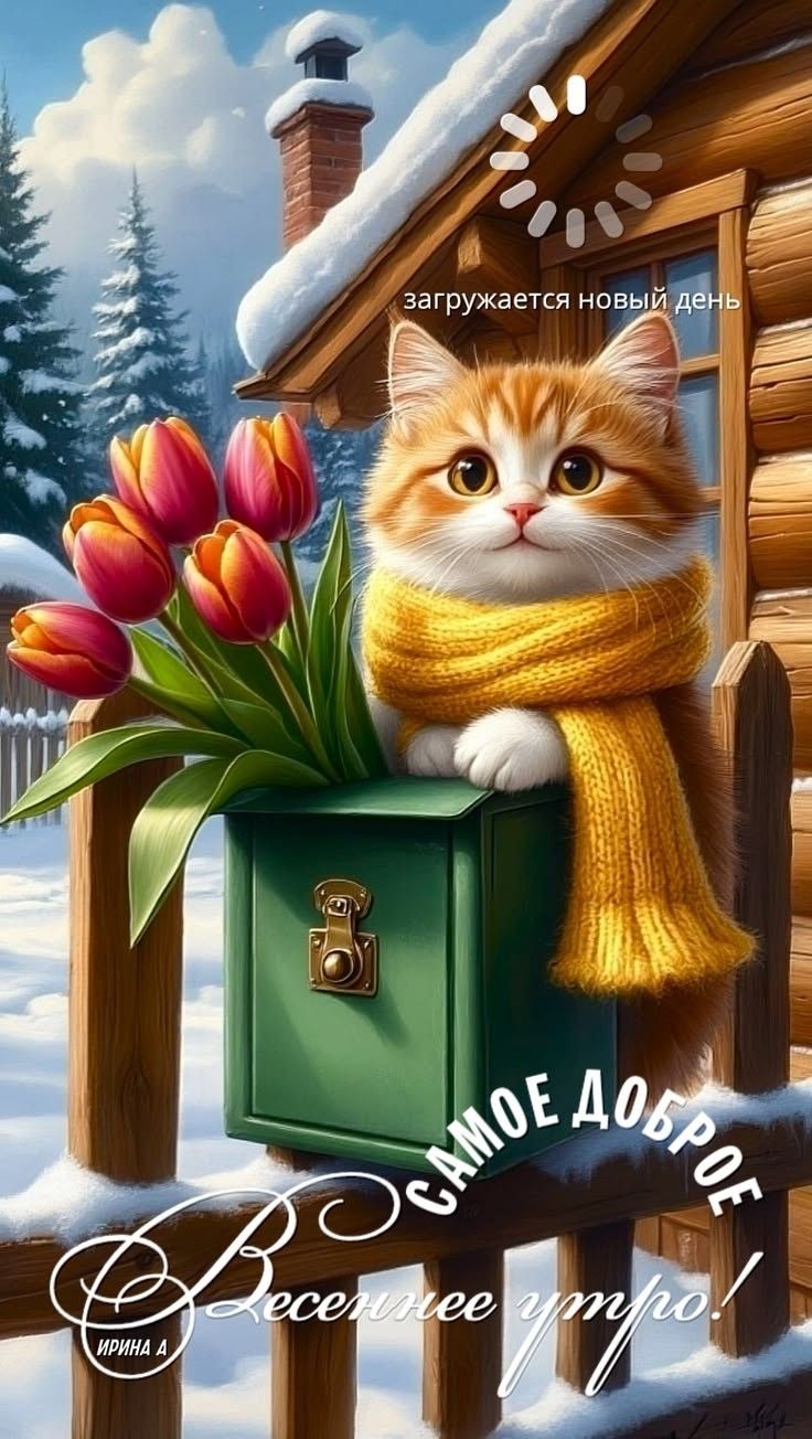 загружается новый день
Самое доброе весеннее утро!