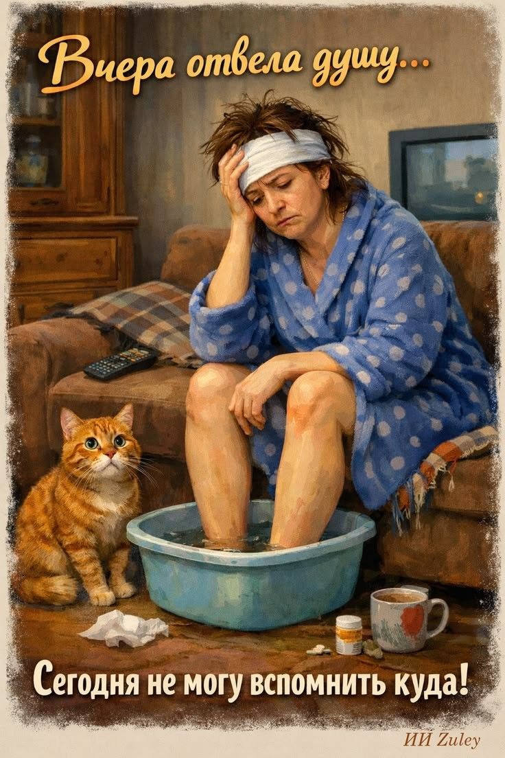 Вчера отвела душу... Сегодня не могу вспомнить куда!