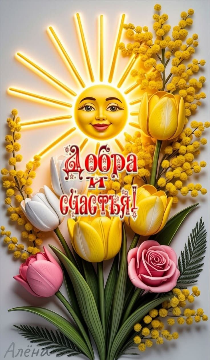 Добра и счастья! Алена
