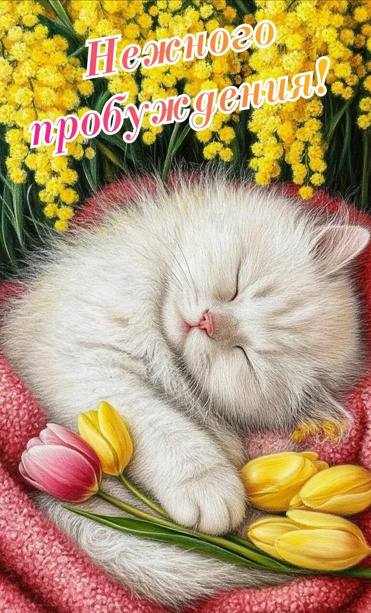 Нежного пробуждения!