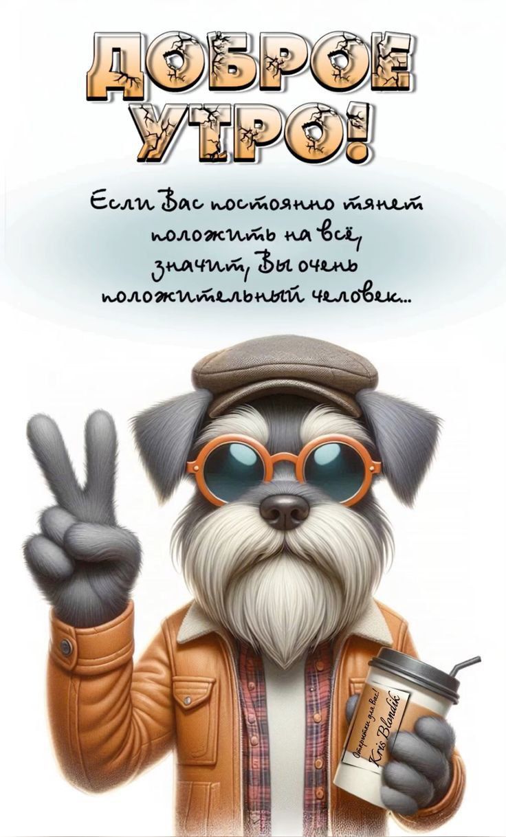 ДОБРОЕ УТРО!
Если Вас постоянно тянет положить на всё, значит, Вы очень положительный человек...