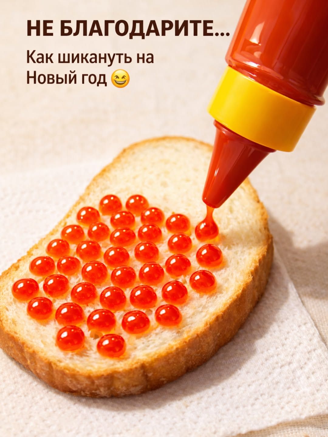 НЕ БЛАГОДАРИТЕ... Как шикануть на Новый год 😊