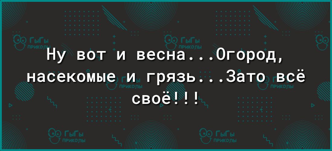 Ну вот и весна0город насекомые и грязь3ато всё своё