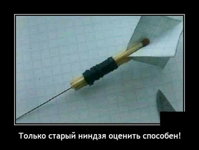 Только старый ниндзя оценить способен