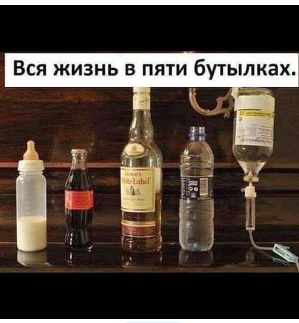 Вся жизнь в пяти бутылках