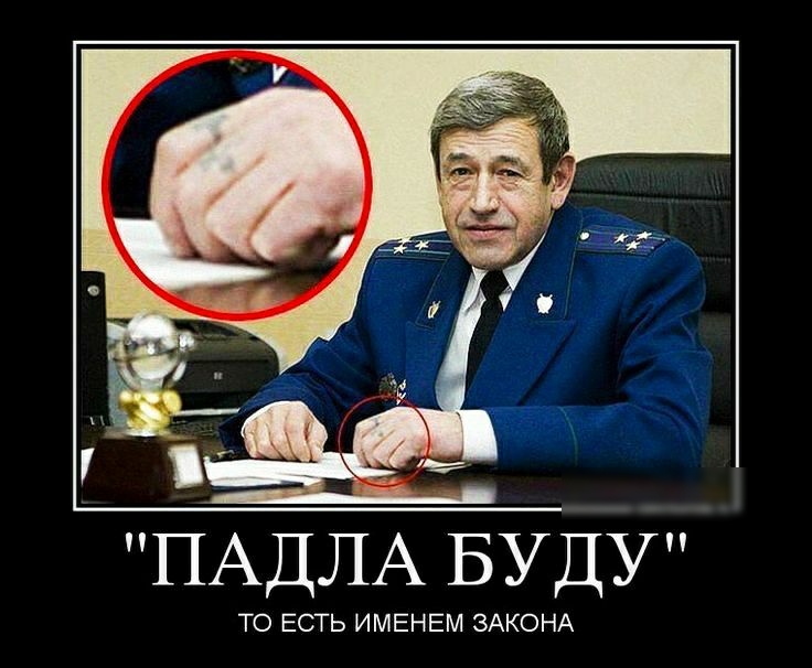 ПАДЛА БУДУ ТО ЕСТЬ ИМЕНЕМ ЗАКОНА