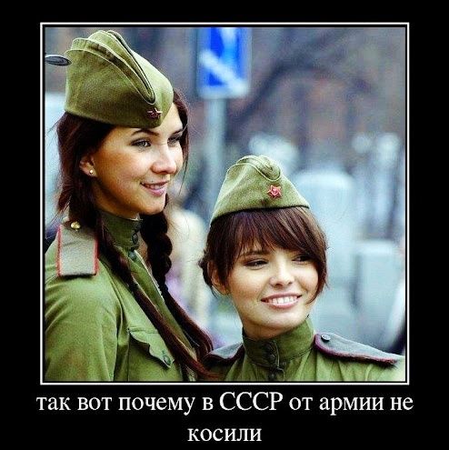 _ А і так вот почему в СССР от армии не косили