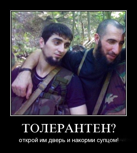 ТОЛЕРАНТЕН открой им дверь и накорми упцом