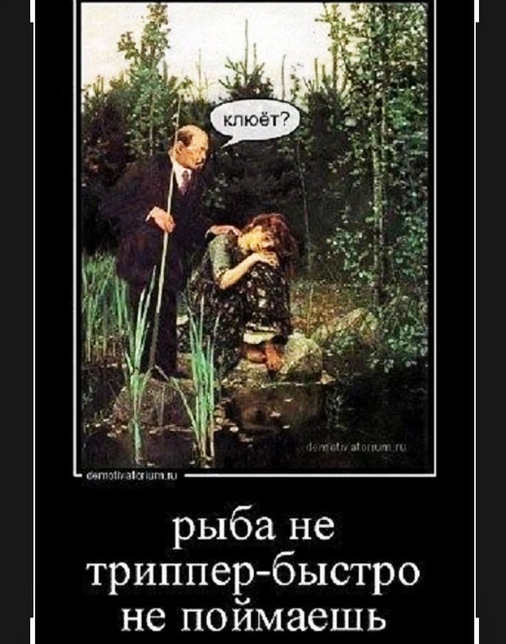 рыба не триллербыстро не поймаешь