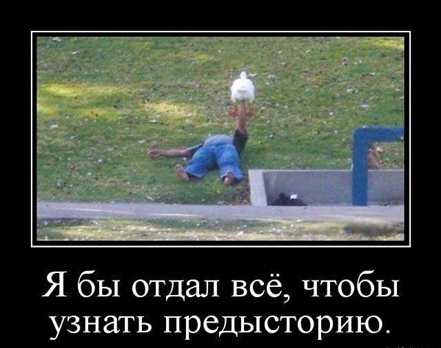 Я бы отдал всё чтобы узнать предысторию