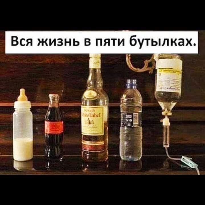 Вся жизнь в пяти бутылках