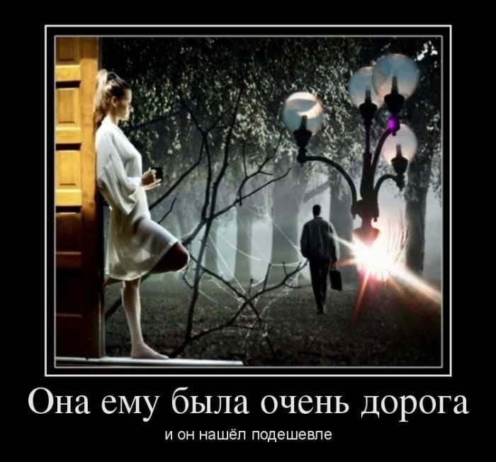 Она ему была очень дорога И он нашёл подешевле