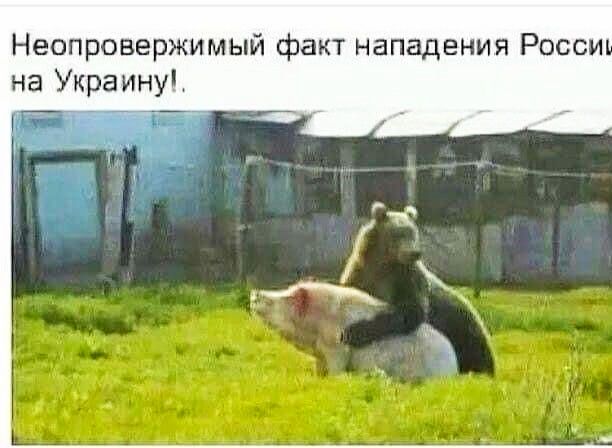 Неопровержимый факт нападения Росси на Украину