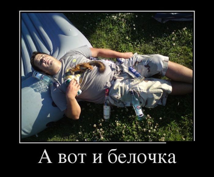 А вот и белочка