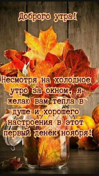 ушеи хорошего НЗСТРОЭНИЯ БЁТОТ іигт первый денёкноября