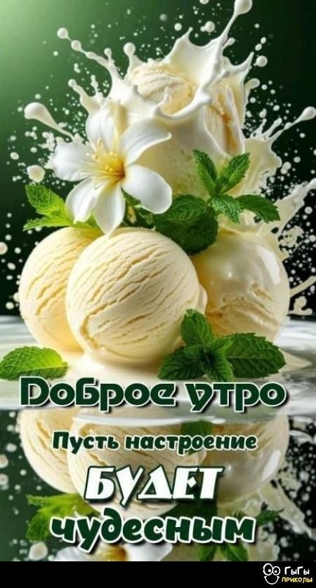 Доброе утро
Пусть настроение БУДЕТ чудесным