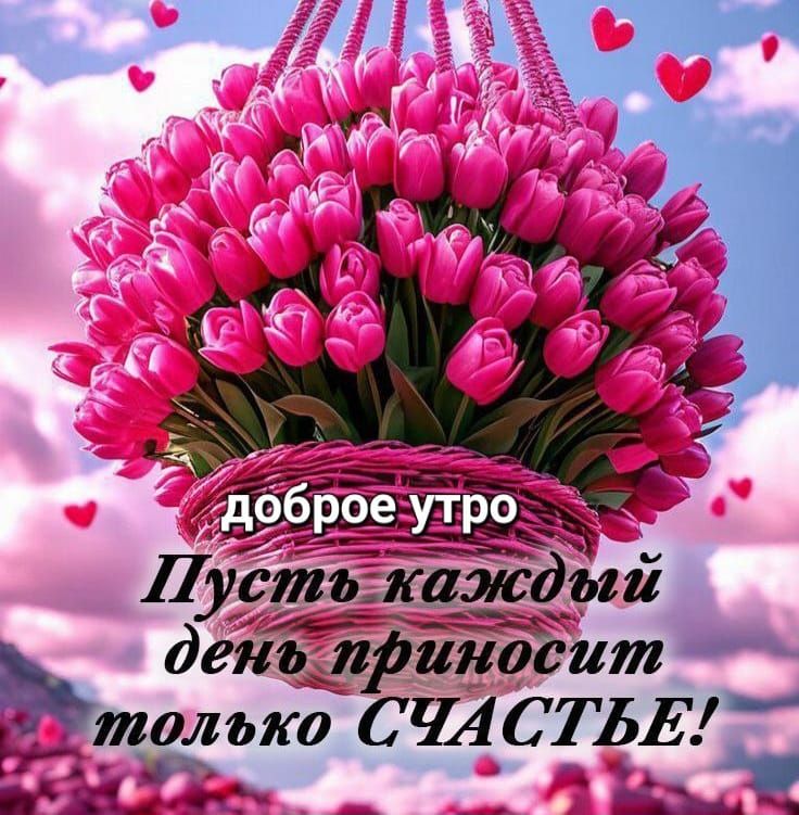 доброе утро
Пусть каждый день приносит только СЧАСТЬЕ!