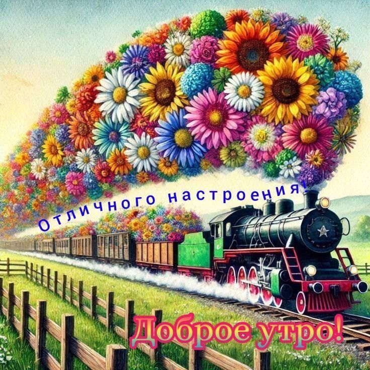 Доброе утро! Отличного настроения