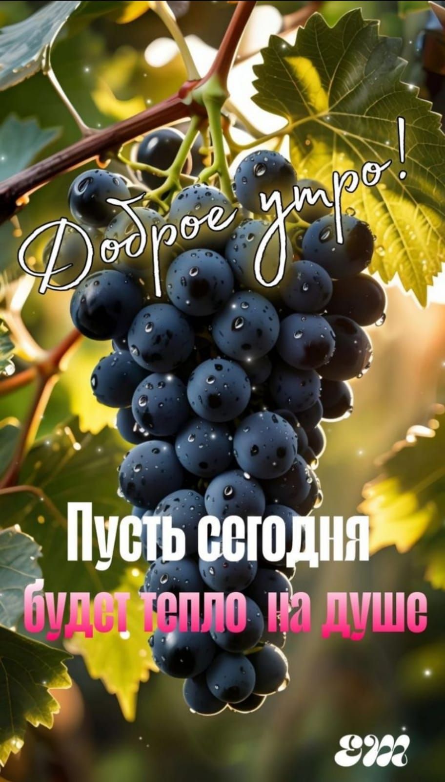 Доброе утро! Пусть сегодня будет тепло на душе