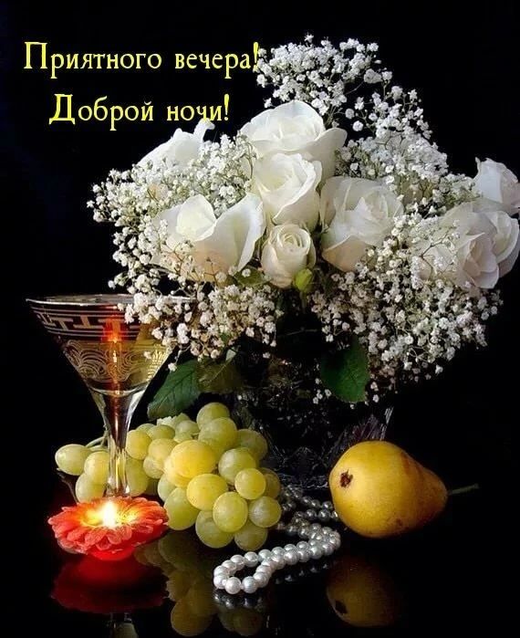 Приятного вечера! Доброй ночи!