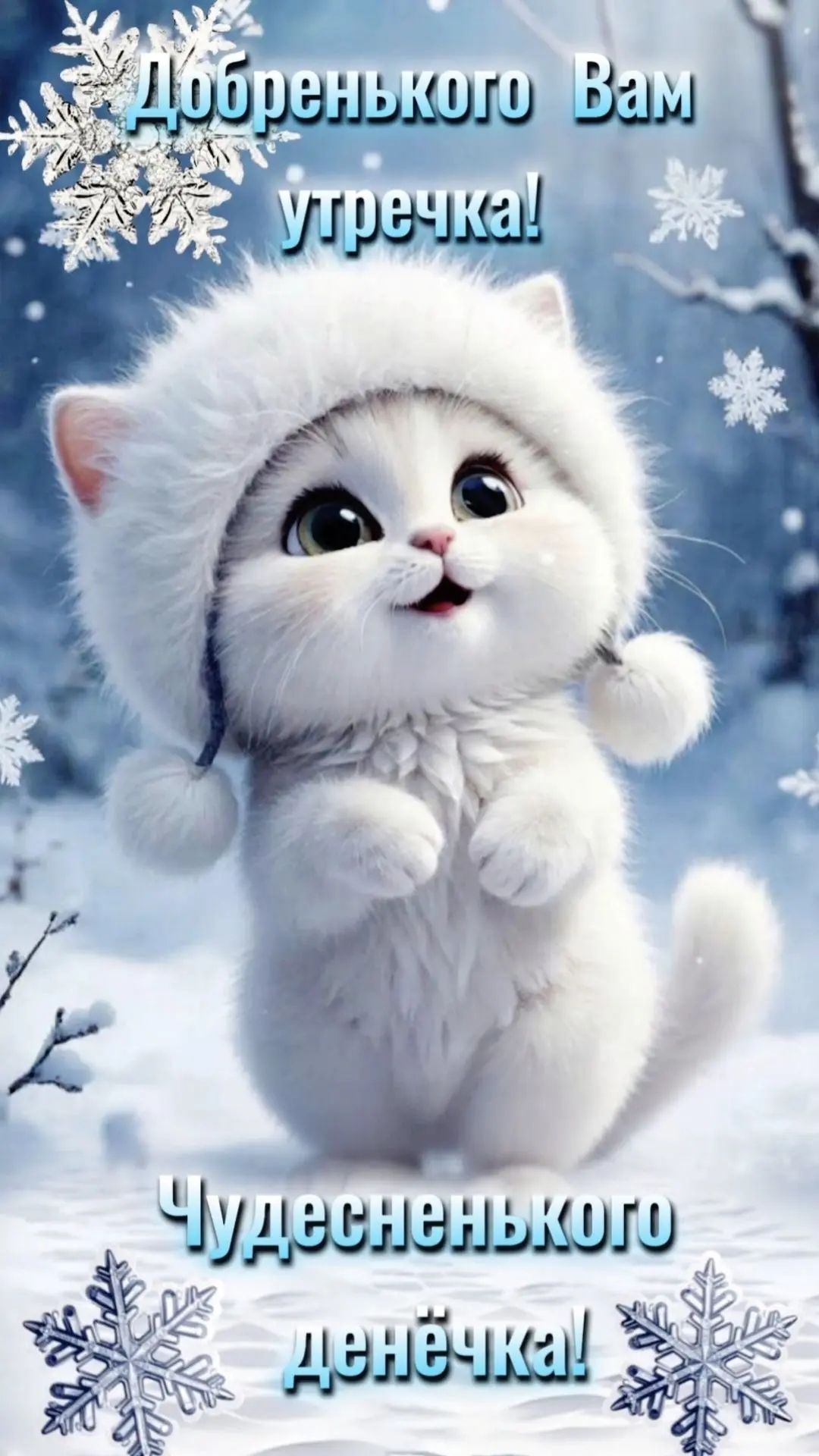 Добренького Вам утречка! Чудесенького денёчка!