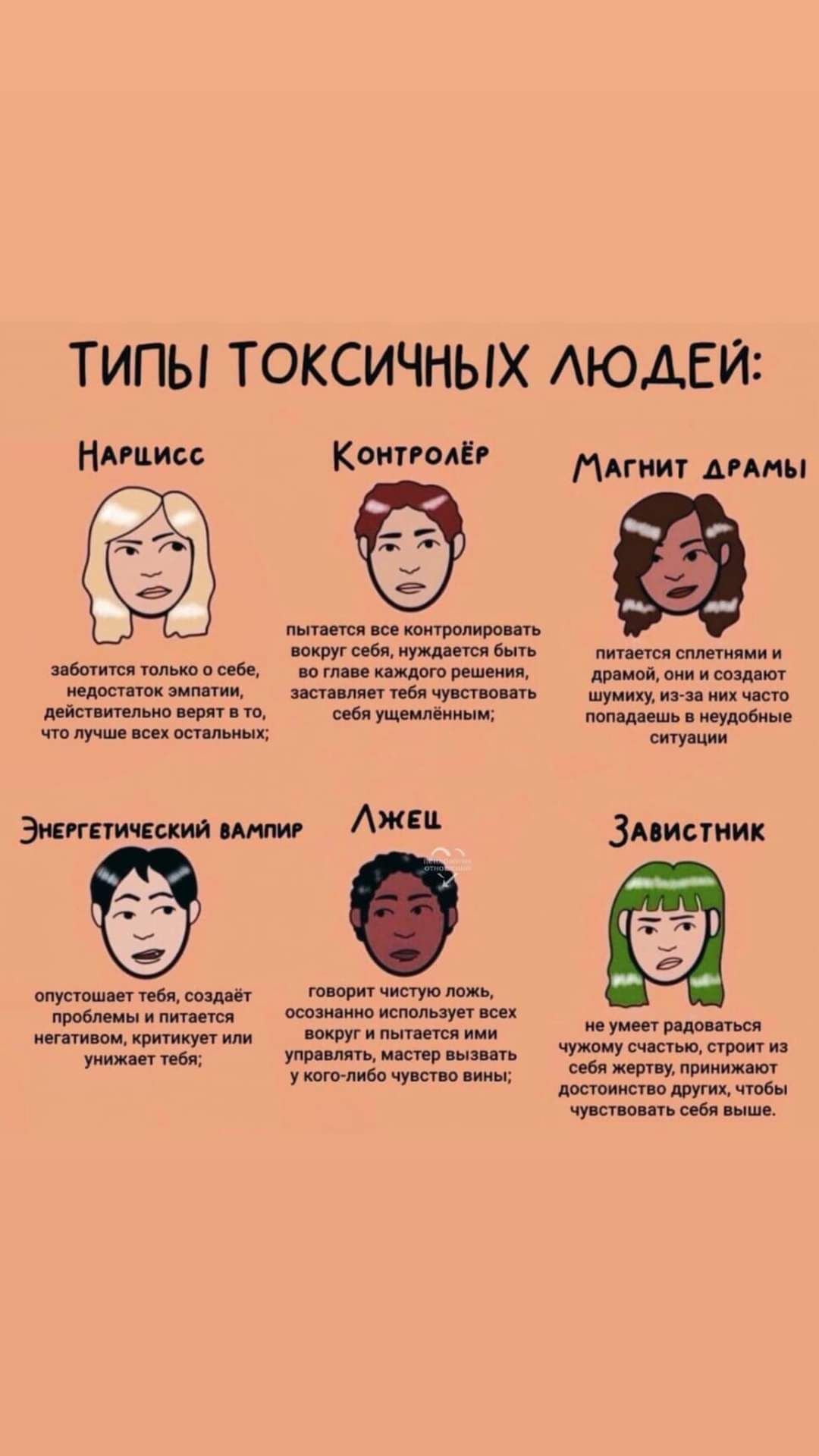 ТИПЫ ТОКСИЧНЫХ АЮАЕЙ НАРЦИСС КОНТРОАЁР МАгнит димы 1 пытается все контролировать вокруг себя кушает быть питается сплетнямн и заботится только 0 0060 во главе каждого решения драмой они и создают едшаток ЗМПВТИИ заставляет тебя чувствовать шумиху иэ и них часто действтельно верят в то себя ущемлённым попадаешь в неудобные что лучше всех остальных ситуации ЭНЕРГЕТИЧЕСКИЙ имт АЖЕЦ Змистник _ 1 _ о о