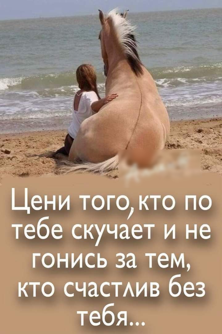 Цени того кто по тебе скучает и не гонись за тем кто счаСТАив без тебя