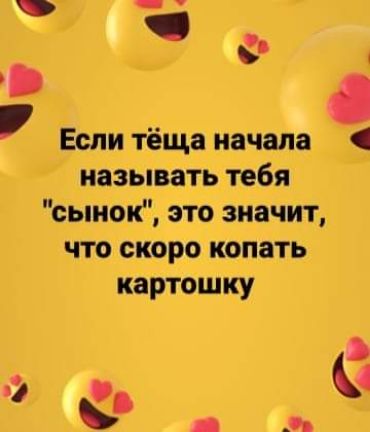 _ Ё Если тёща начала _1 называть тебя сынок это значит что скоро копать картошку