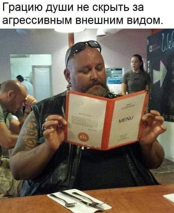 Грацию души не скрыть за агрессивным внешним видом