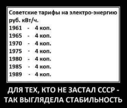 Совеккив тарифы на метро энергию руб кВтч 1961 4 тн 1965 4 коп 1970 4 коп 1975 4 коп 1930 4 коп 1985 4 коп 1989 4 коп