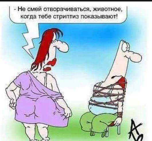 На смей отворачиваться животное когда тебе стриптиз показывают