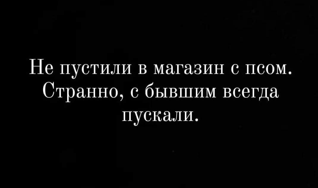 Не пустили в магазин с псом Странно с бывшим всегда пускали