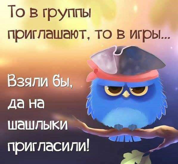 То в группы приглашают то в игры да на 41 шашлыки _ пригласили