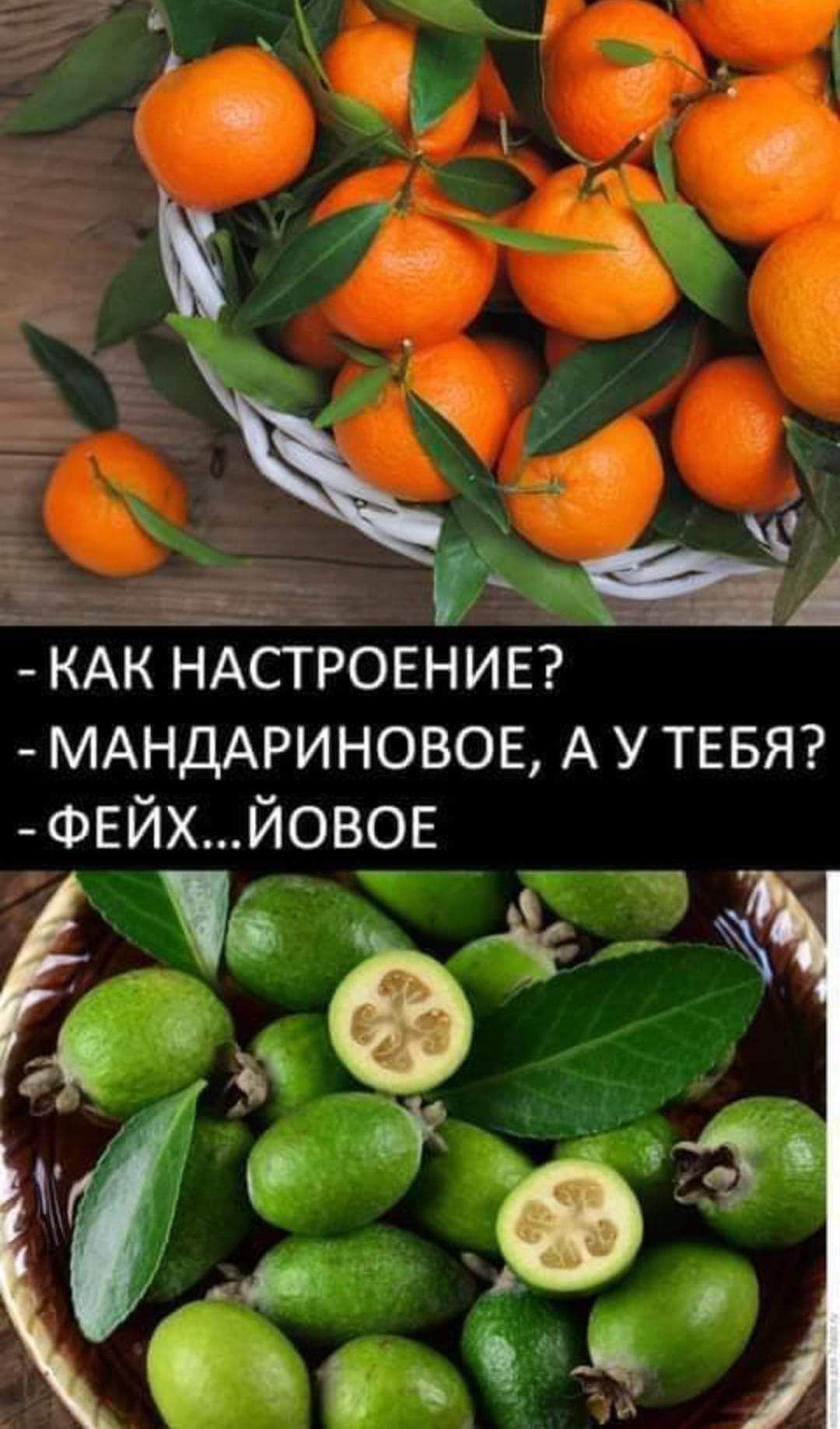 КАК Т Йстровнив МАНДАРИНОВОЕ А у ТЕБЯ ФЕЙХ ЙОВОЕ