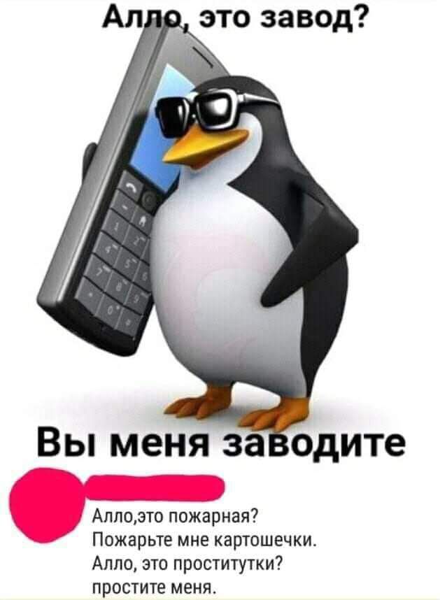 10 Вы меня за ОдИТе Аллопо пожарная Пожарьте мне картошечки Алло это проститутки простите меня