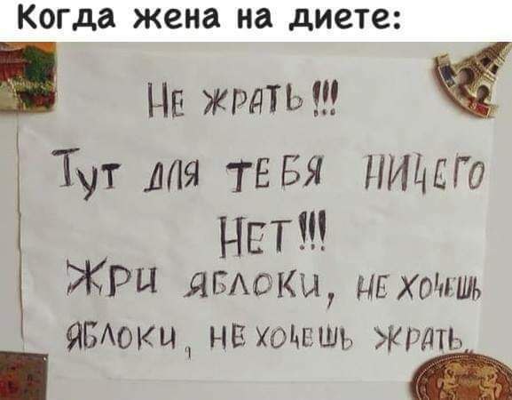 КОГда жена на диете Нв жрдт Ь Тут мы ТЕБЯ НИЦШ НЕТ ЖРЫ диски нахвтшь ЯЁАОКЫУ НЕ ХОЪВШЪ ЖРД