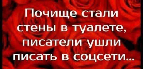 Почище стали стены в туалете писатели ушпи писать в соцсети