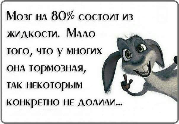 Мозг НА 80 сосюит из жидкости МААО того что у многих ОНА тормозндя тАк некоторым конкретно не АОМАИ