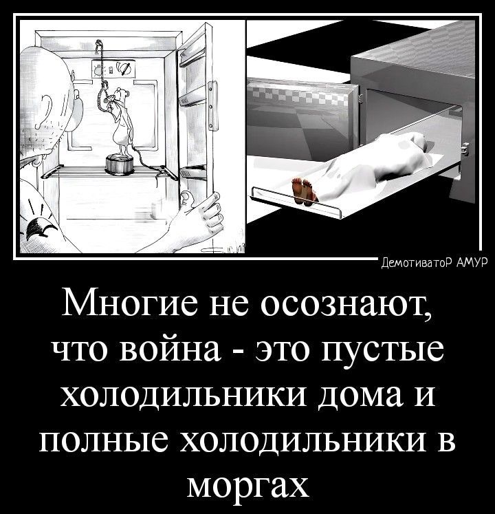 Дтп дмю Многие не осознают что война это пустые холодильники дома и полные холодильники в моргах