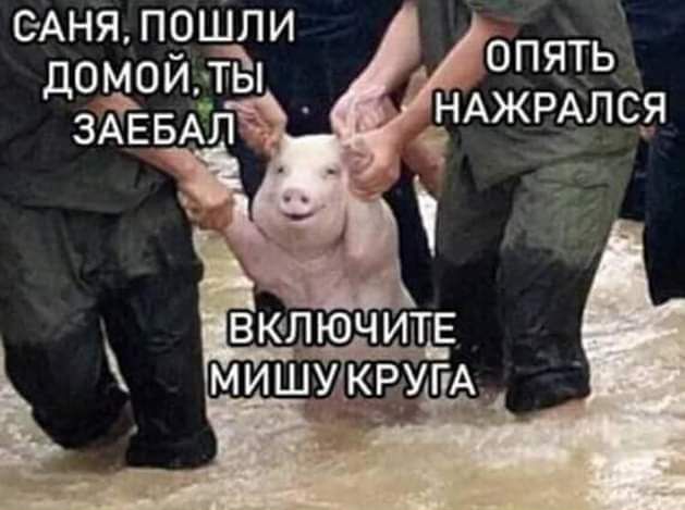БАНЯ поШли домой Ты _