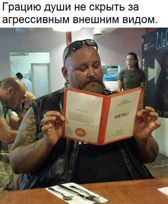 Грацию души не скрыть за агрессивным внешним видом