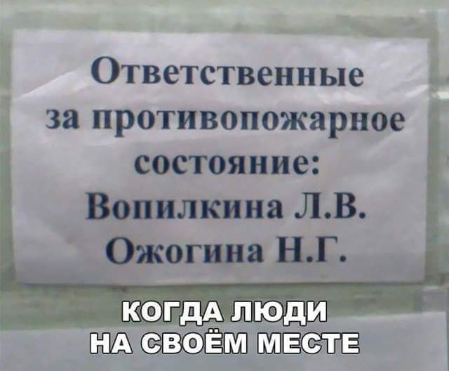 п ц Ответственные за противопожарное состояние Бец липня Л В