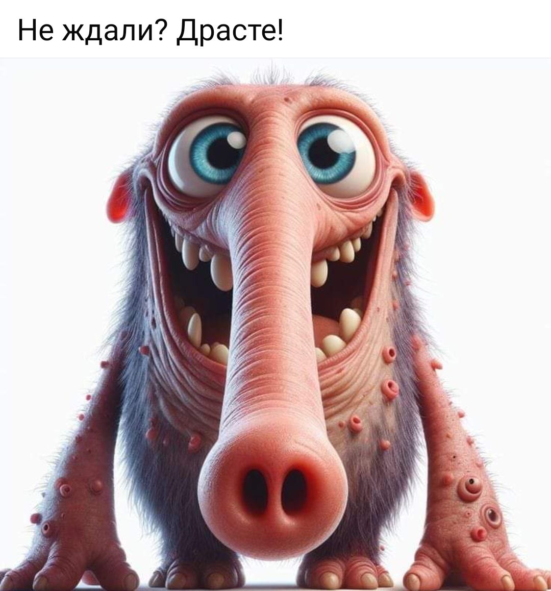 Не ждали? Драсте!